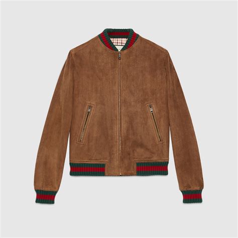 gucci tennis jacket|gucci suede jacket.